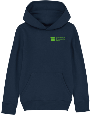 Hooded Sweatshirt | Kinder | navy | Evangelische Grundschule Erfurt