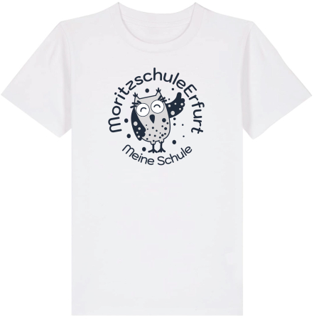 T-Shirt | Kinder | college | white | Moritzschule Erfurt