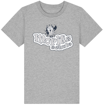 T-Shirt | Kinder | cloud | heather gray | Moritzschule...