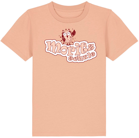 T-Shirt | Kinder | cloud | fraiched peche | Moritzschule Erfurt