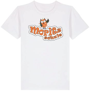 T-Shirt | Kinder | cloud | white real | Moritzschule Erfurt