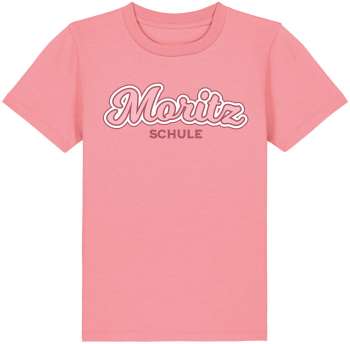 T-Shirt | Kinder | retro | pink joy | Moritzschule Erfurt