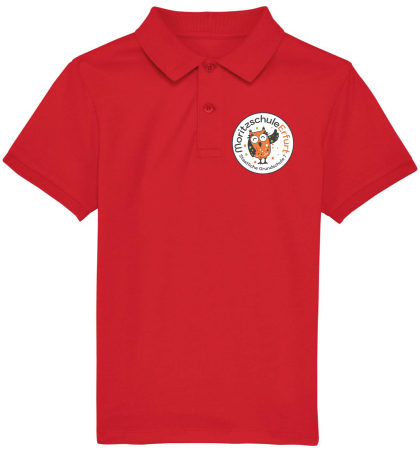 Poloshirt | Kinder | GS7 | red | Moritzschule Erfurt