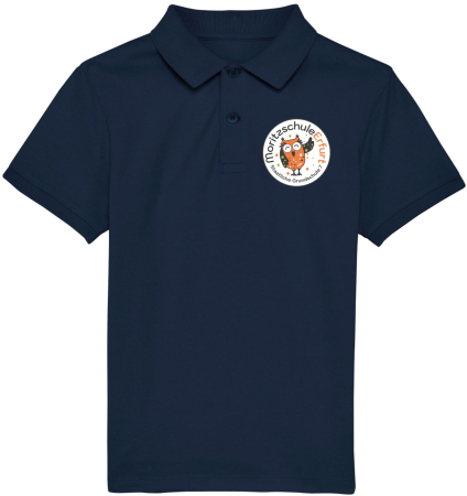 Poloshirt | Kinder | GS7 | navy | Moritzschule Erfurt