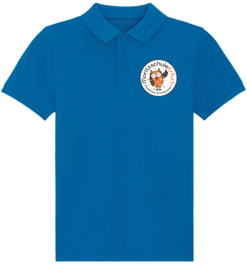 Poloshirt | Kinder | GS7 | royal_blue | Moritzschule Erfurt