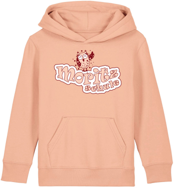 Hoodie | Kinder | cloud | fraiched peche | Moritzschule...