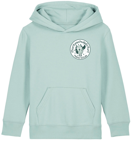 Hoodie | Kinder | meine Schule | caribbean blue | Moritzschule Erfurt