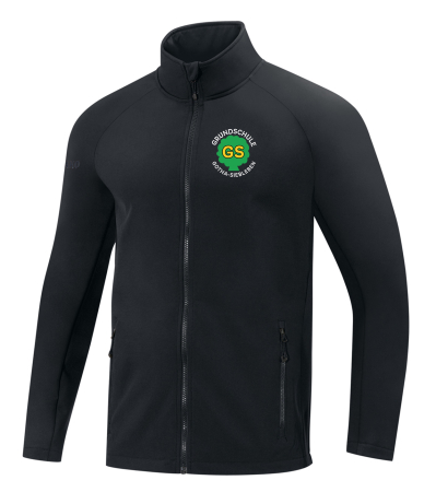 Softshelljacke Jako Team | Herren | schwarz | Grundschule Gotha-Siebleben