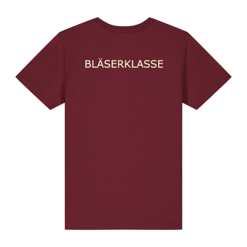 T-Shirt Kinder | burgundy | Julius Mosen Gymnasium Oelsnitz