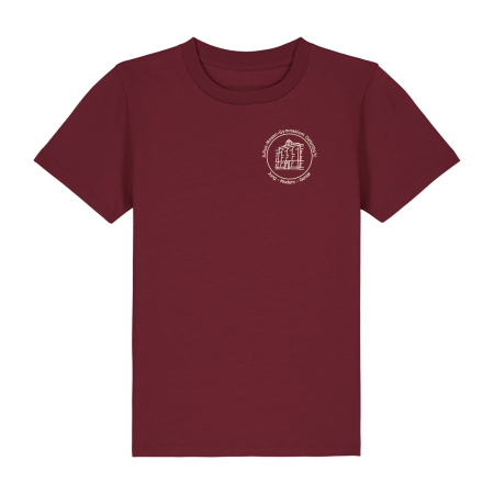 T-Shirt Erwachsene | burgundy | Julius Mosen Gymnasium Oelsnitz