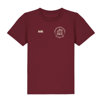 T-Shirt Erwachsene | burgundy | Julius Mosen Gymnasium Oelsnitz