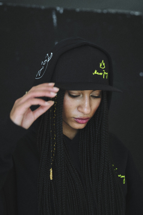 Baseballcap Premium | Marc Jung | Logo gestickt | schwarz