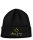 Strickmütze | Marc Jung | Logo gestickt | schwarz
