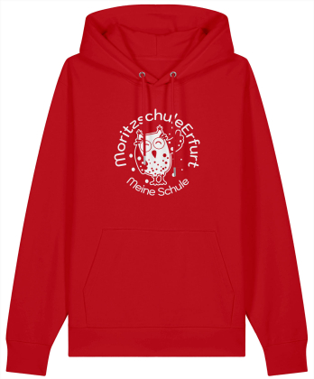 Hoodie | Kapuzensweatshirt | unisex | college | rot |...