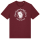 T-Shirt | unisex | college | burgundy | Moritzschule Erfurt