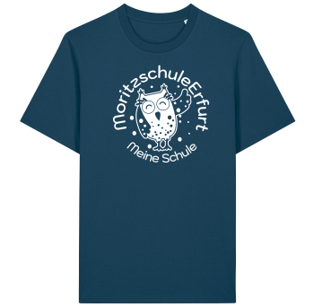 T-Shirt | unisex | college | deep teal | Moritzschule Erfurt