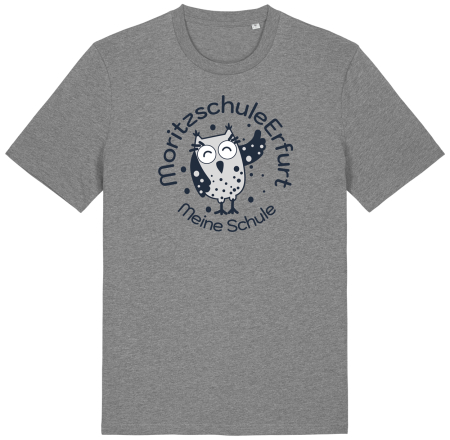 T-Shirt | unisex | college | heather gray | Moritzschule Erfurt