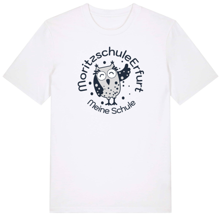 T-Shirt | unisex | college | white | Moritzschule Erfurt