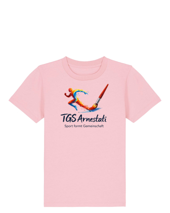 T-Shirt | Kinder | cotton pink | TGS Arnestati | Brustlogo