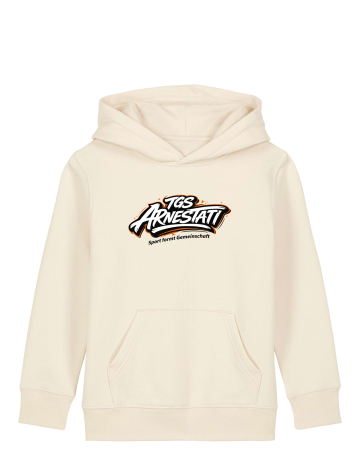Kapuzensweatshirt | Kinder | natural raw | TGS Arnestati | Brustlogo