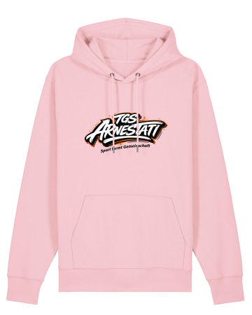 Kapuzensweatshirt | Unisex | cotton pink | TGS Arnestati | Brustlogo