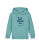 Kapuzensweatshirt für Kinder Unisex | Singwoche & Kantorei | Halte deine Träume fest | Farbe: teal monstera