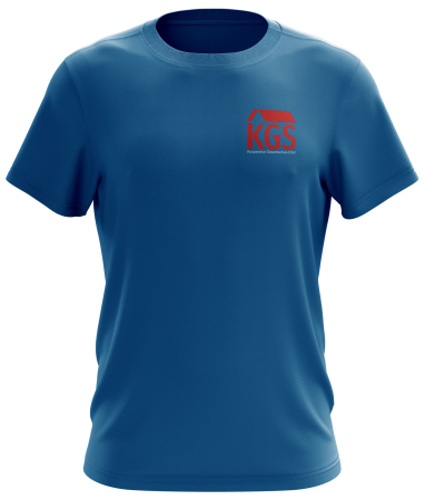 T-Shirt | Unisex | mindful blue | KGS Am Schwemmbach