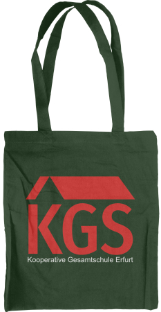 Beutel | Light Woven Tote Bag | bottle green | KGS Am Schwemmbach