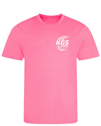 Funktionsshirt | Unisex | electric pink | KGS Am Schwemmbach