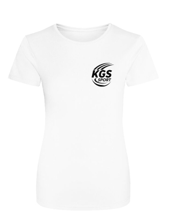 Funktionsshirt | Damenschnitt | arctic white | KGS Am Schwemmbach