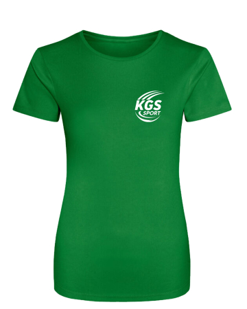 Funktionsshirt | Damenschnitt | kelly green | KGS Am Schwemmbach