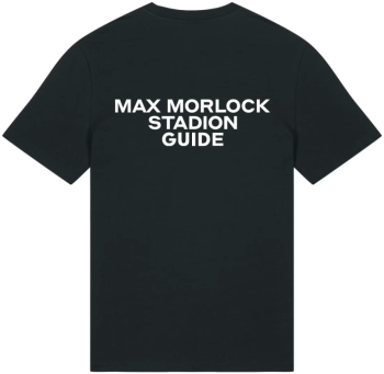 T-Shirt | unisex | schwarz | Max Morlock Stadion Guide