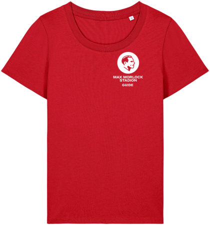T-Shirt | Damen | rot | Max Morlock Stadion Guide