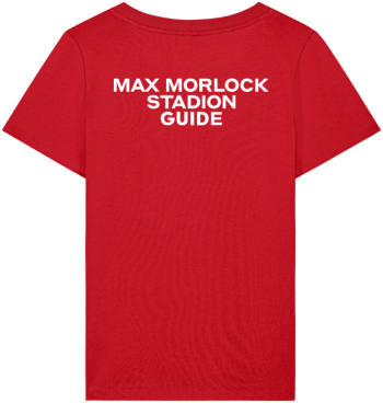 T-Shirt | Damen | rot | Max Morlock Stadion Guide