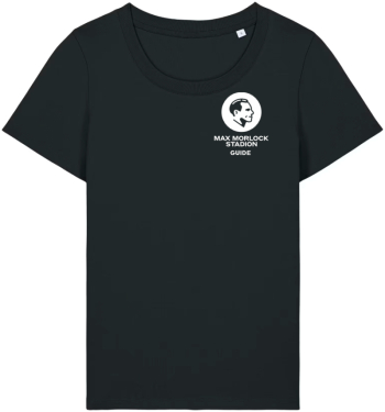 T-Shirt | Damen | schwarz | Max Morlock Stadion Guide