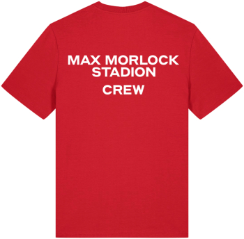 T-Shirt | unisex | rot | Max Morlock Stadion Crew
