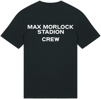 T-Shirt | unisex | schwarz | Max Morlock Stadion Crew