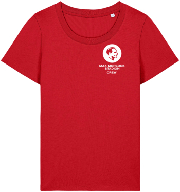 T-Shirt | Damen | rot | Max Morlock Stadion Crew