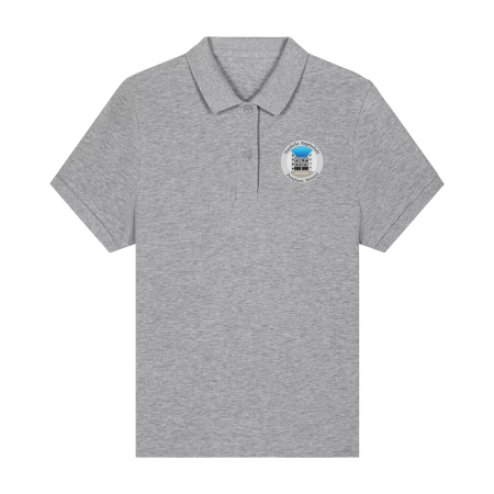 Polo Stanley/Stella | Coaster | Damen | heather grey | Staatliche Regelschule Pestalozzi Weimar