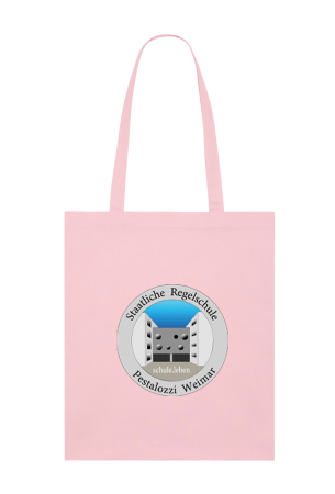 Beutel | Light Woven Tote Bag | cotton pink | Staatliche Regelschule Pestalozzi Weimar