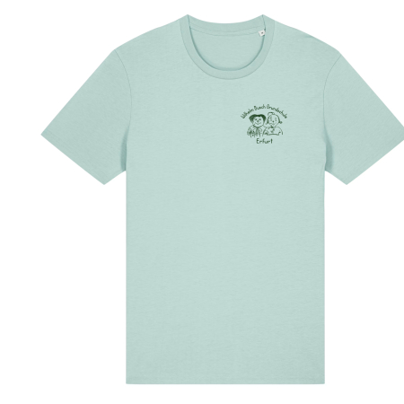 T-Shirt Erwachsene | Stanley Stella Crafter | caribean blue | Wilhelm Busch Grundschule Erfurt