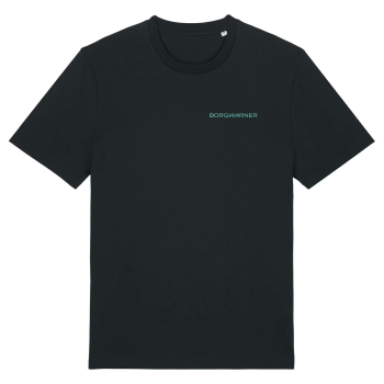 T-Shirt | Herren | black, Logo klein | BorgWarner Turbo...