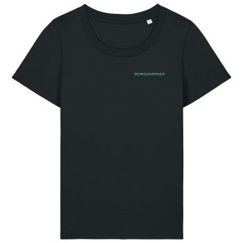 T-Shirt | Damen | black, Logo klein | BorgWarner Turbo...