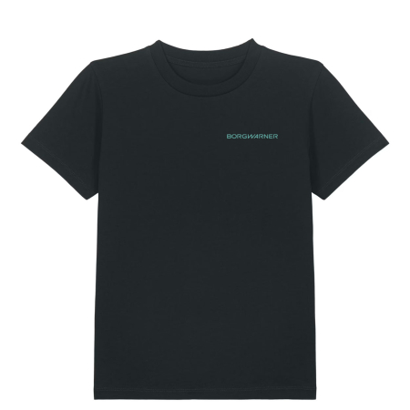 T-Shirt | Kinder | black, Logo klein | BorgWarner Turbo Systems GmbH