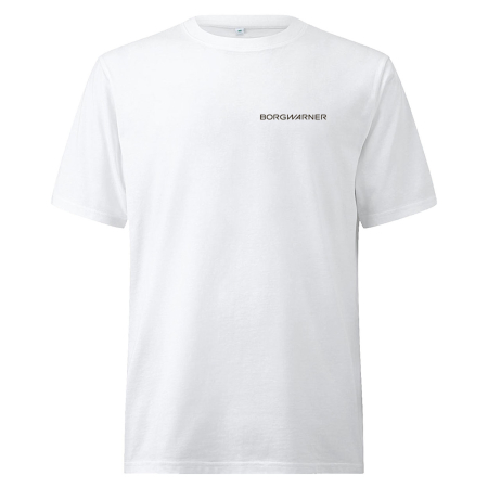 T-Shirt | Herren | white, Logo klein | BorgWarner Turbo Systems GmbH