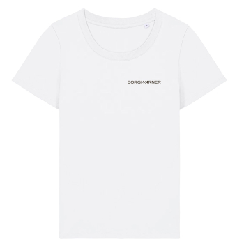 T-Shirt | Damen | white, Logo klein | BorgWarner Turbo...