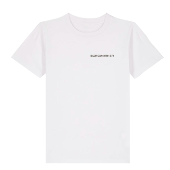 T-Shirt | Kinder | white, Logo klein | BorgWarner Turbo...
