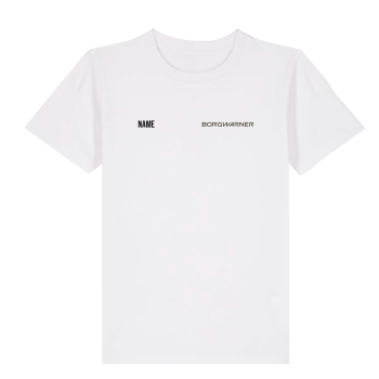 T-Shirt | Kinder | white, Logo klein | BorgWarner Turbo Systems GmbH