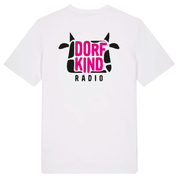 T-Shirt Unisex | Dorfkind Radio | Farbe: weiss