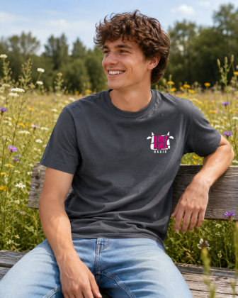 T-Shirt Unisex | Dorfkind Radio | Farbe: anthracite